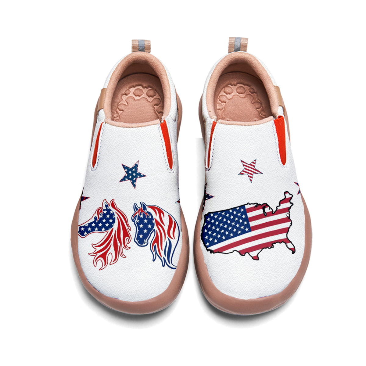 American Flag Slip On