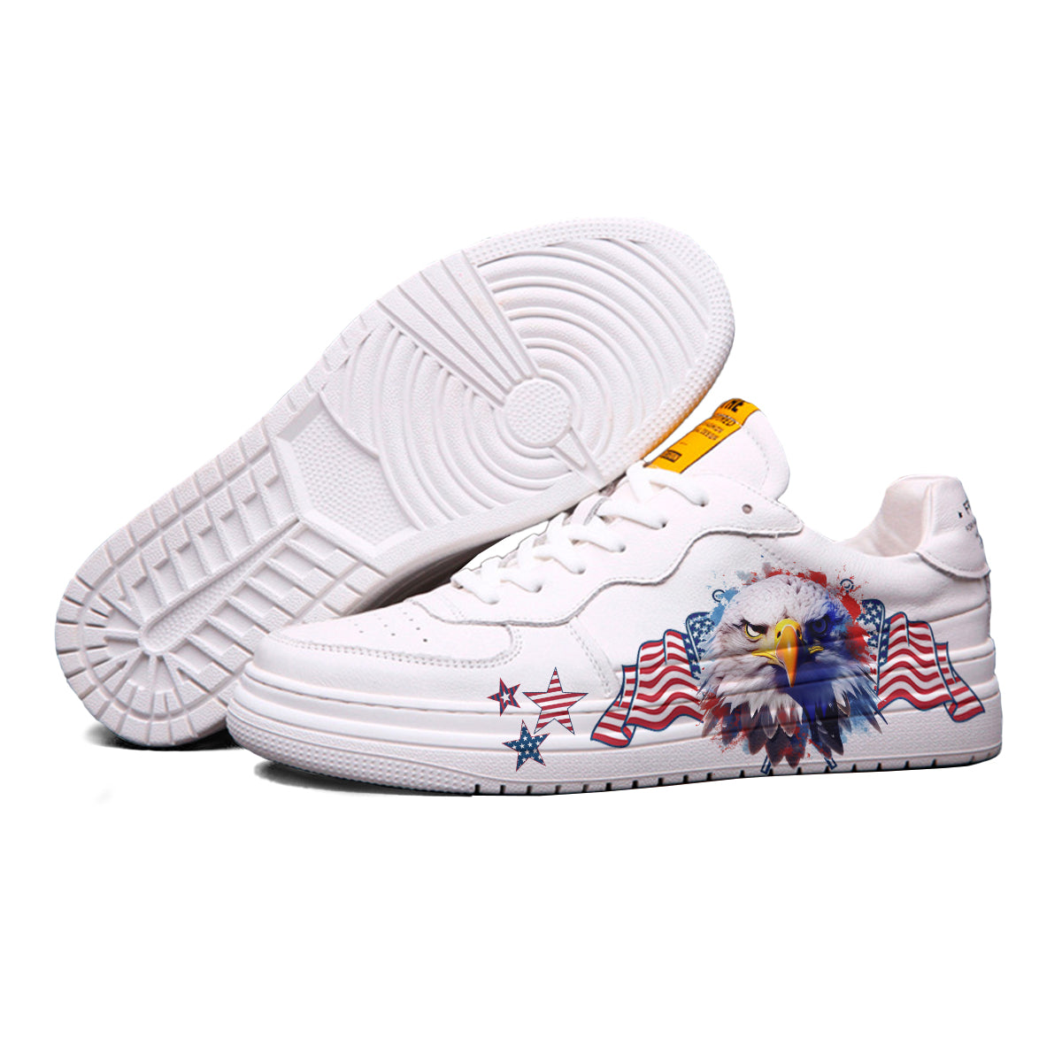 American Flag Eagle Low Top Sneaker