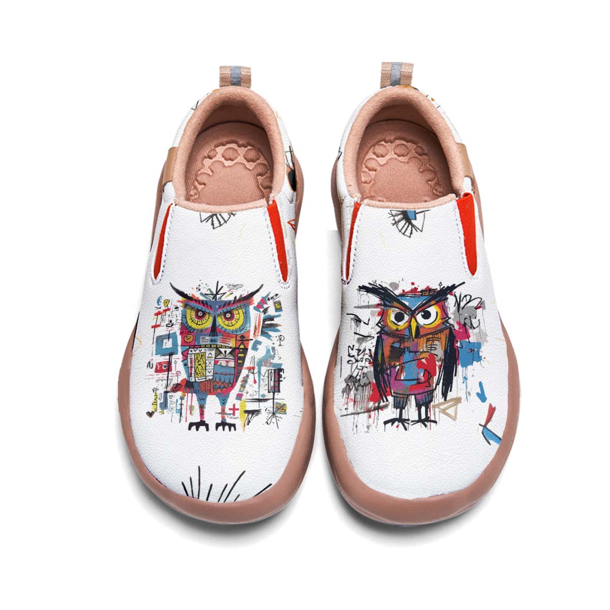 Basquiat Owl Slip On