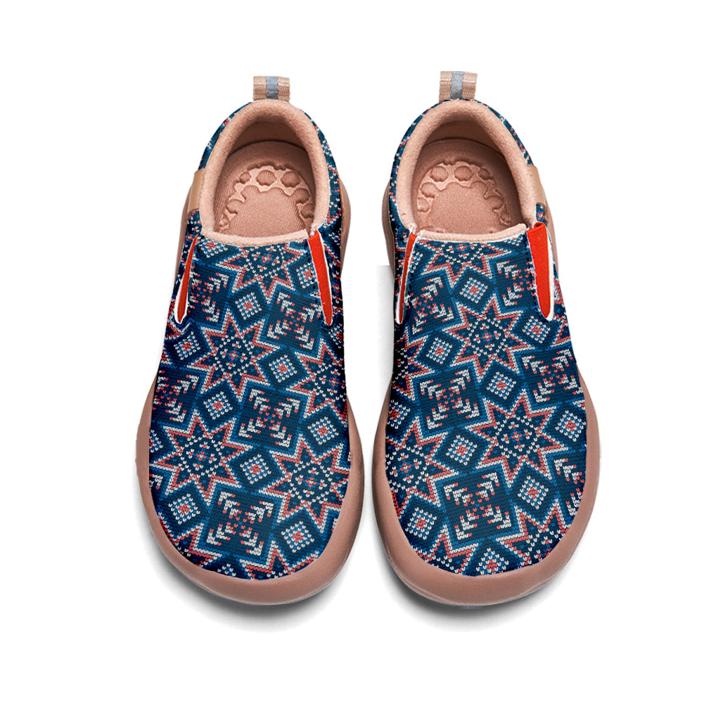 Picel Christmas Snowflake Slip On