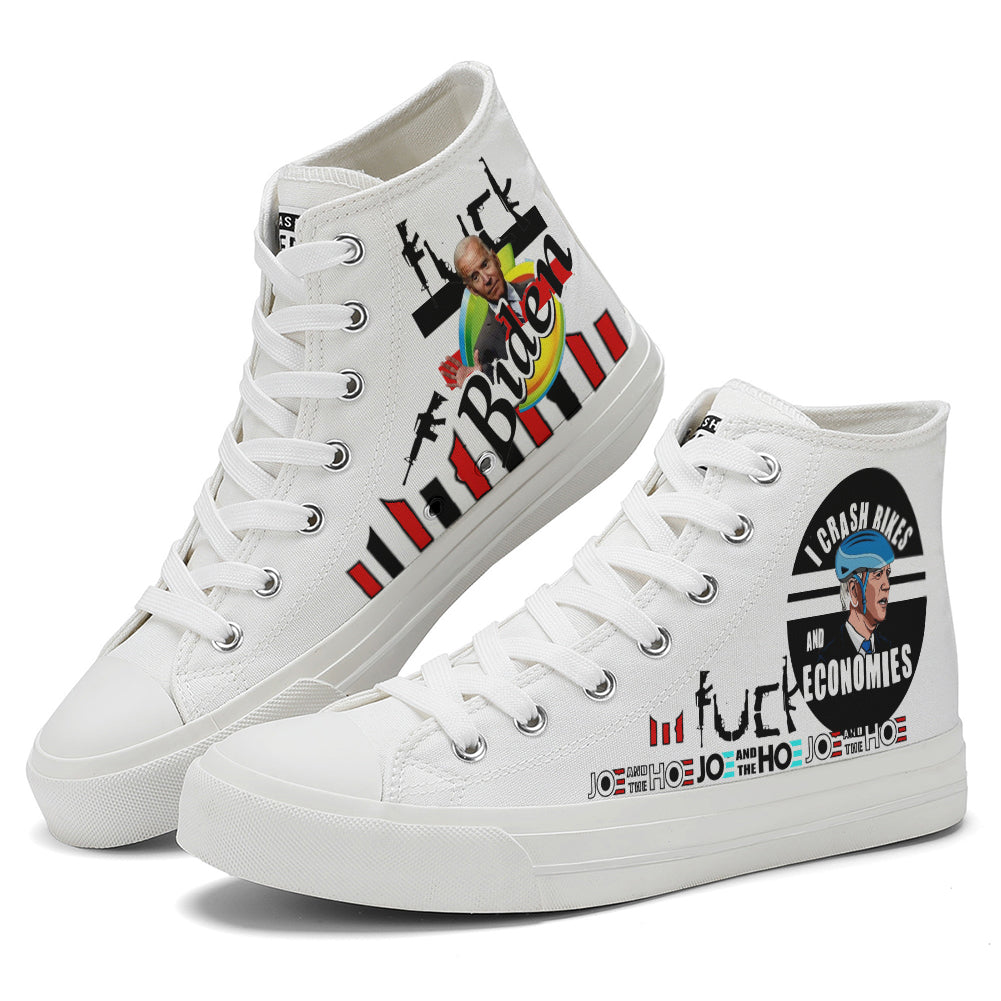 Biden High Top Canvas Shoes