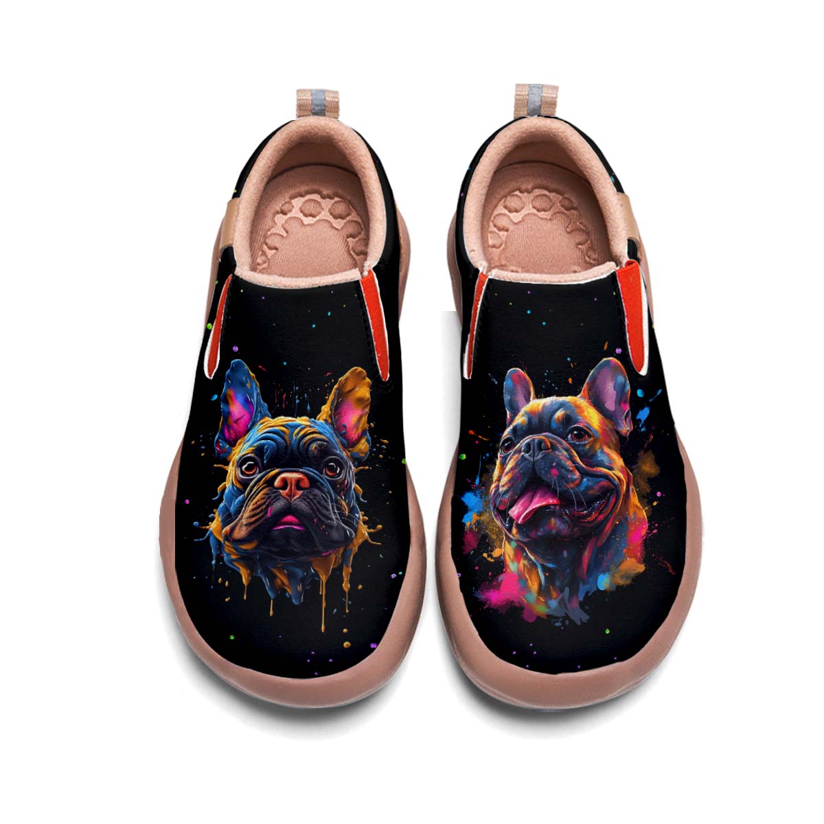 Splatter Pug Slip On