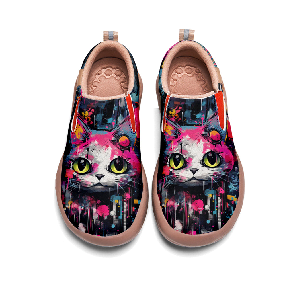 Serious Cat Slip On