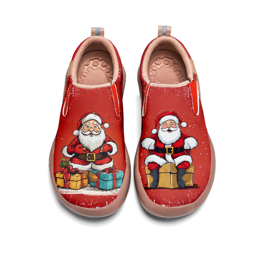 Cartoon Santa Claus Slip On