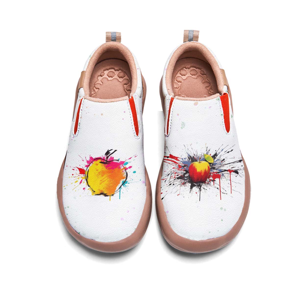 Splatter Apple Slip On