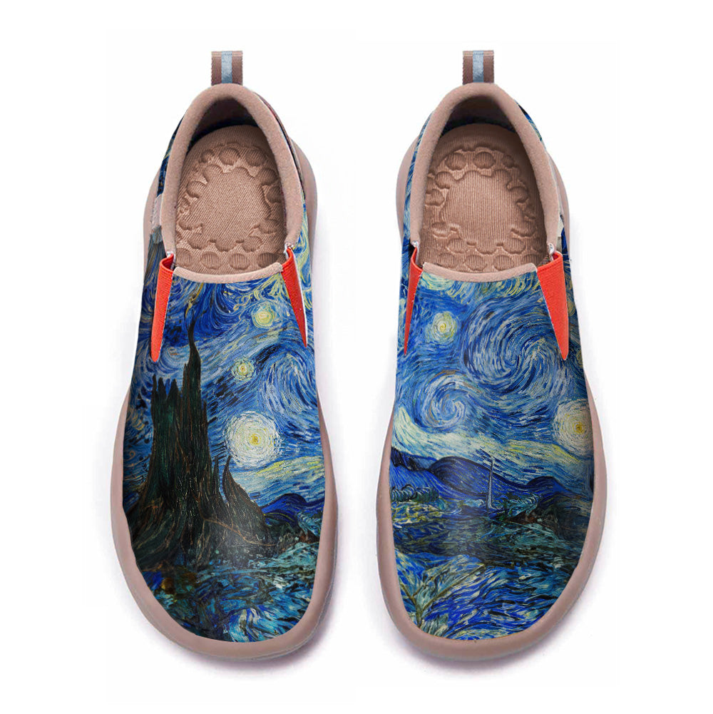 Van Gogh Starry Night Slip On