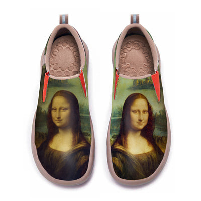 Leonardo da Vinci Mona Lisa Slip On