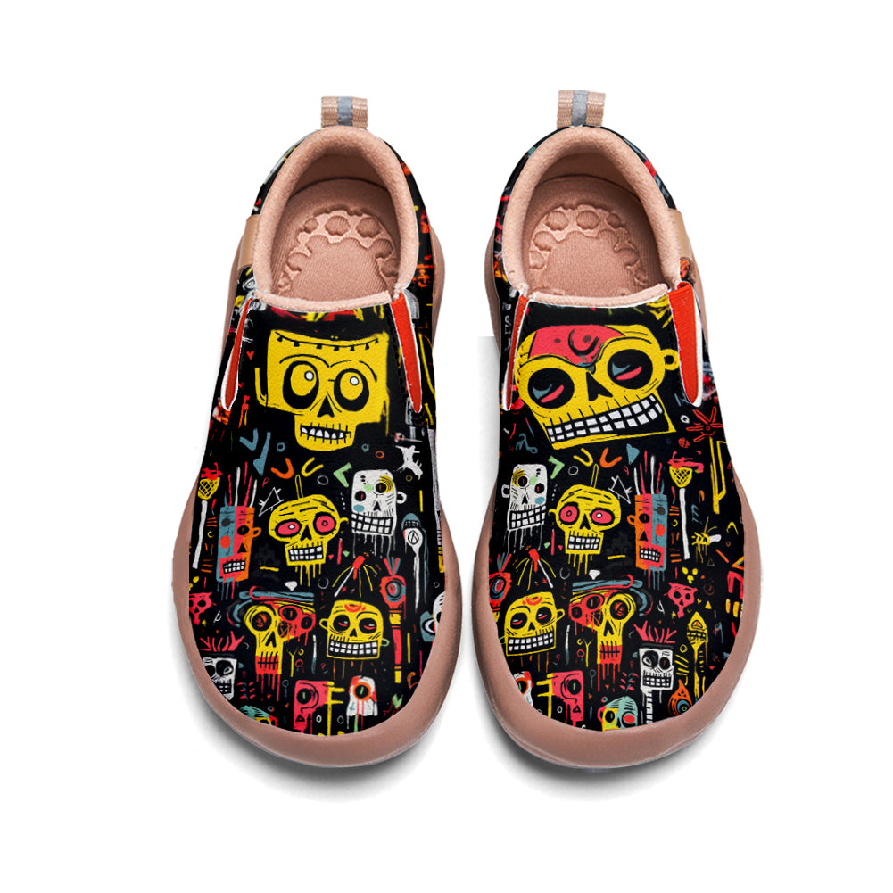 Scared Skull Slip On