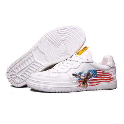 American Flag Eagle Low Top Sneaker