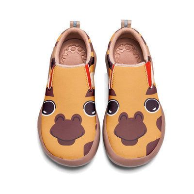 Giraffe Face Kids Slip On