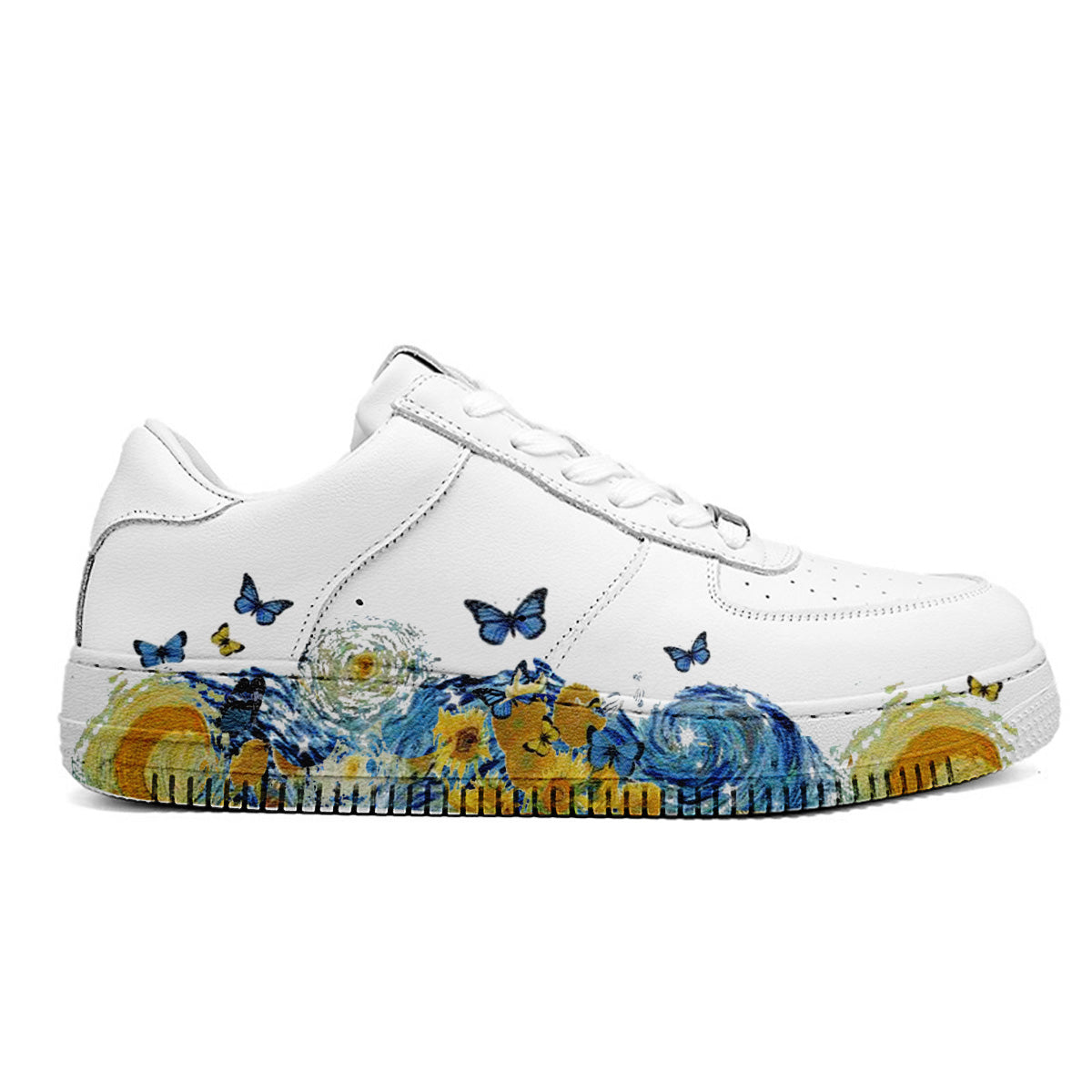 Oil Painting Butterfly Sneaker