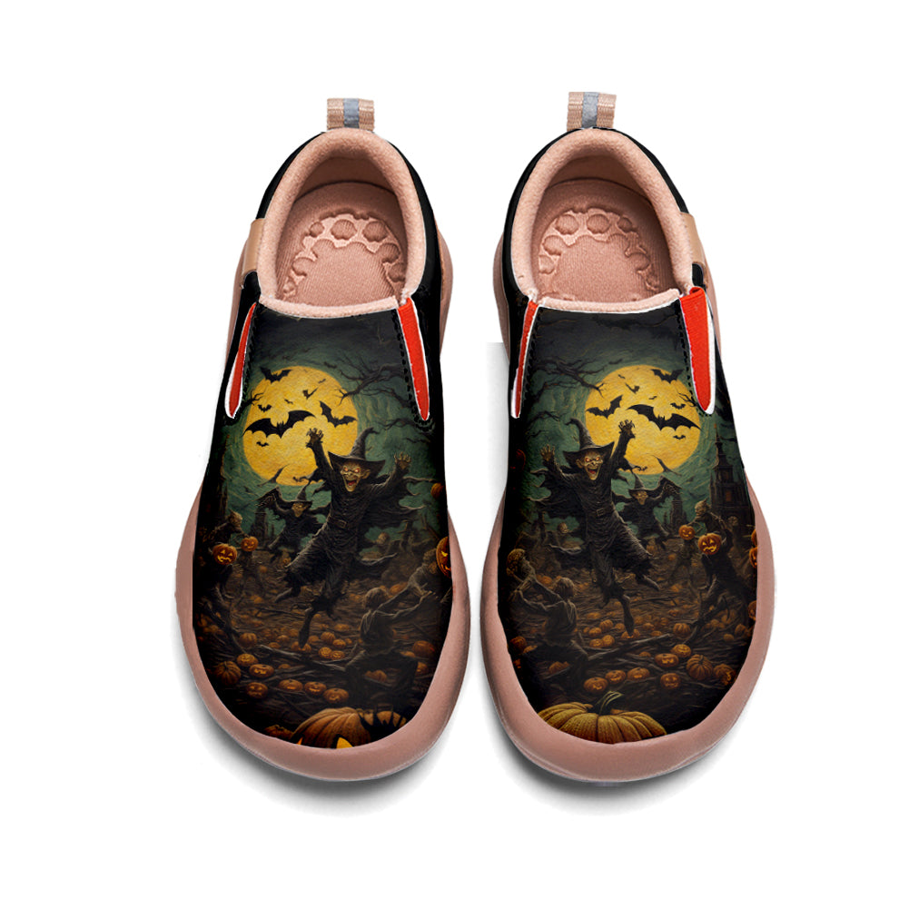 Halloween The Witch Pumpkin Slip On