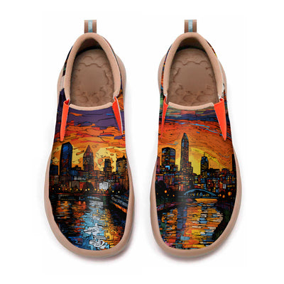 Graffiti Boston City Slip On