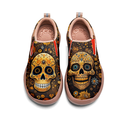 Vintage Skull Slip On