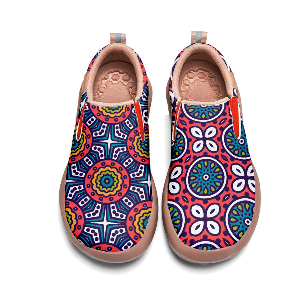 Hippie Mandala Slip On