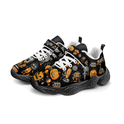 Halloween Pumpkin Kids Running Shoes