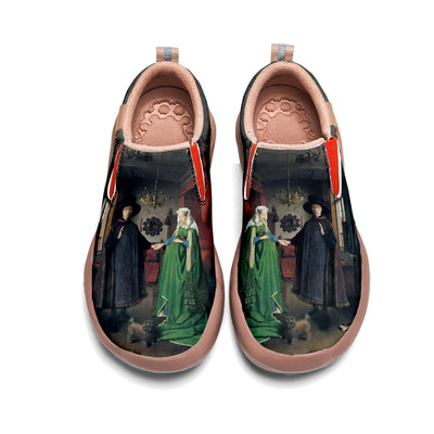 Jan van Eyck Arnolfini Portrait Slip On