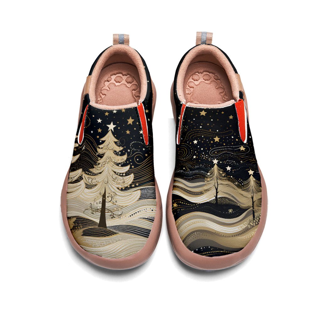 Christmas Tree Kids Slip On