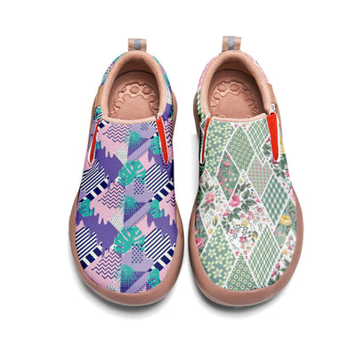 Tropical Patchwork Slip On