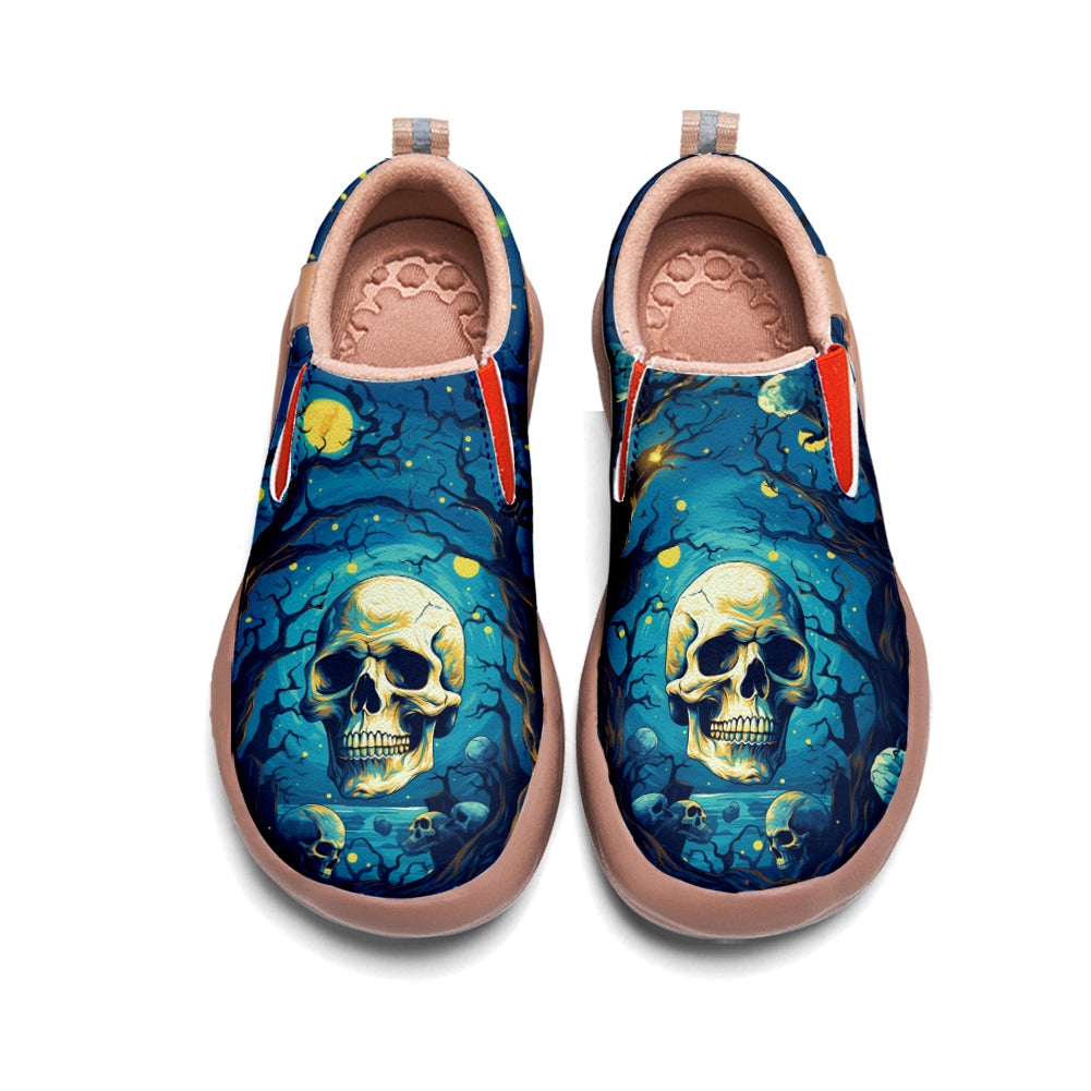 Skull Kids Slip On