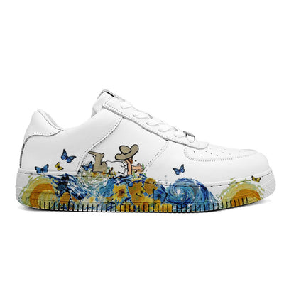 Oil Painting Butterfly Sneaker