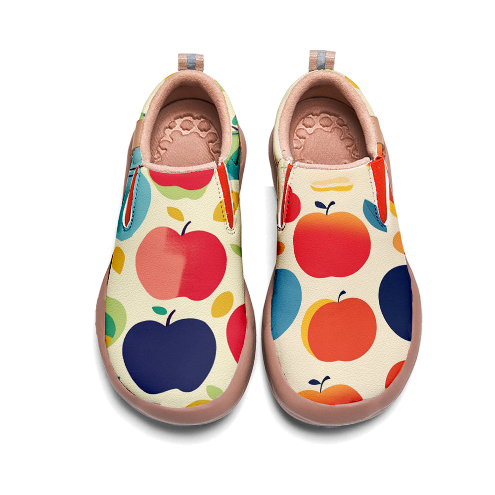 Colorful Apple Slip On