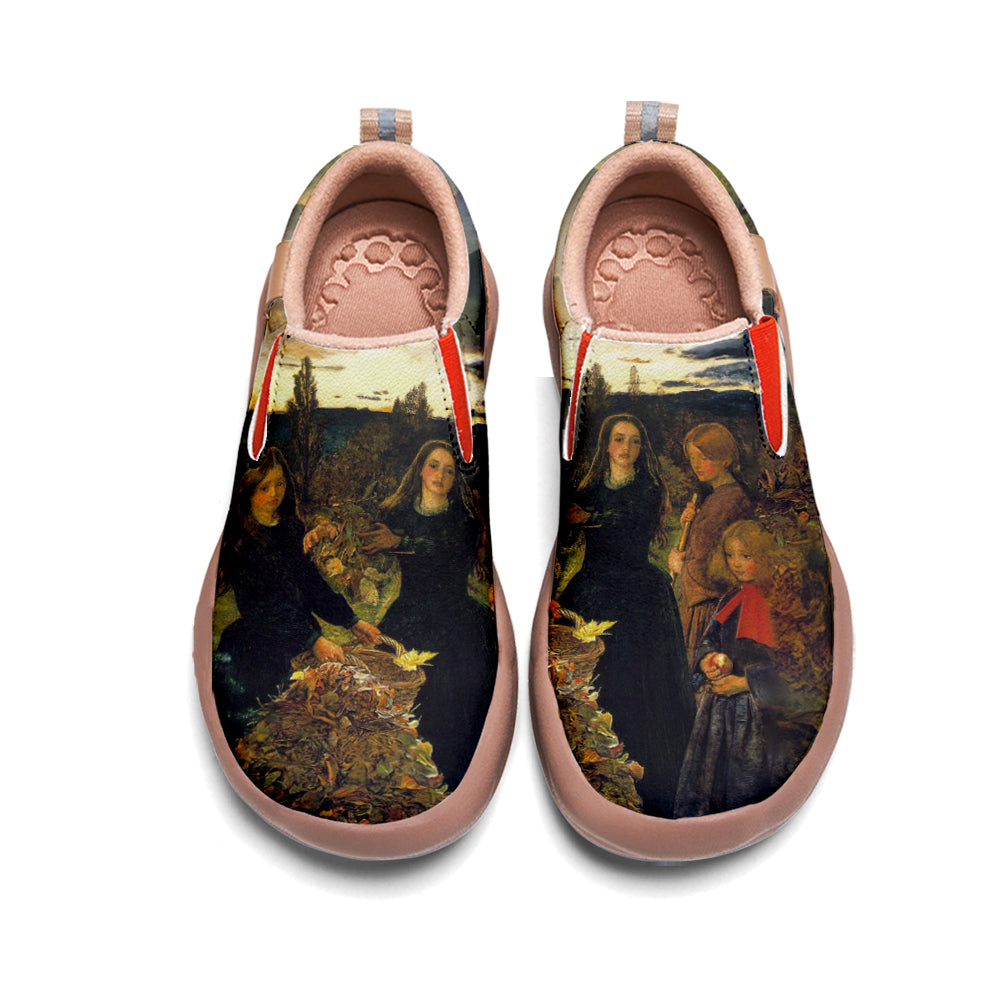 Millais Autumn Leaves Slip On