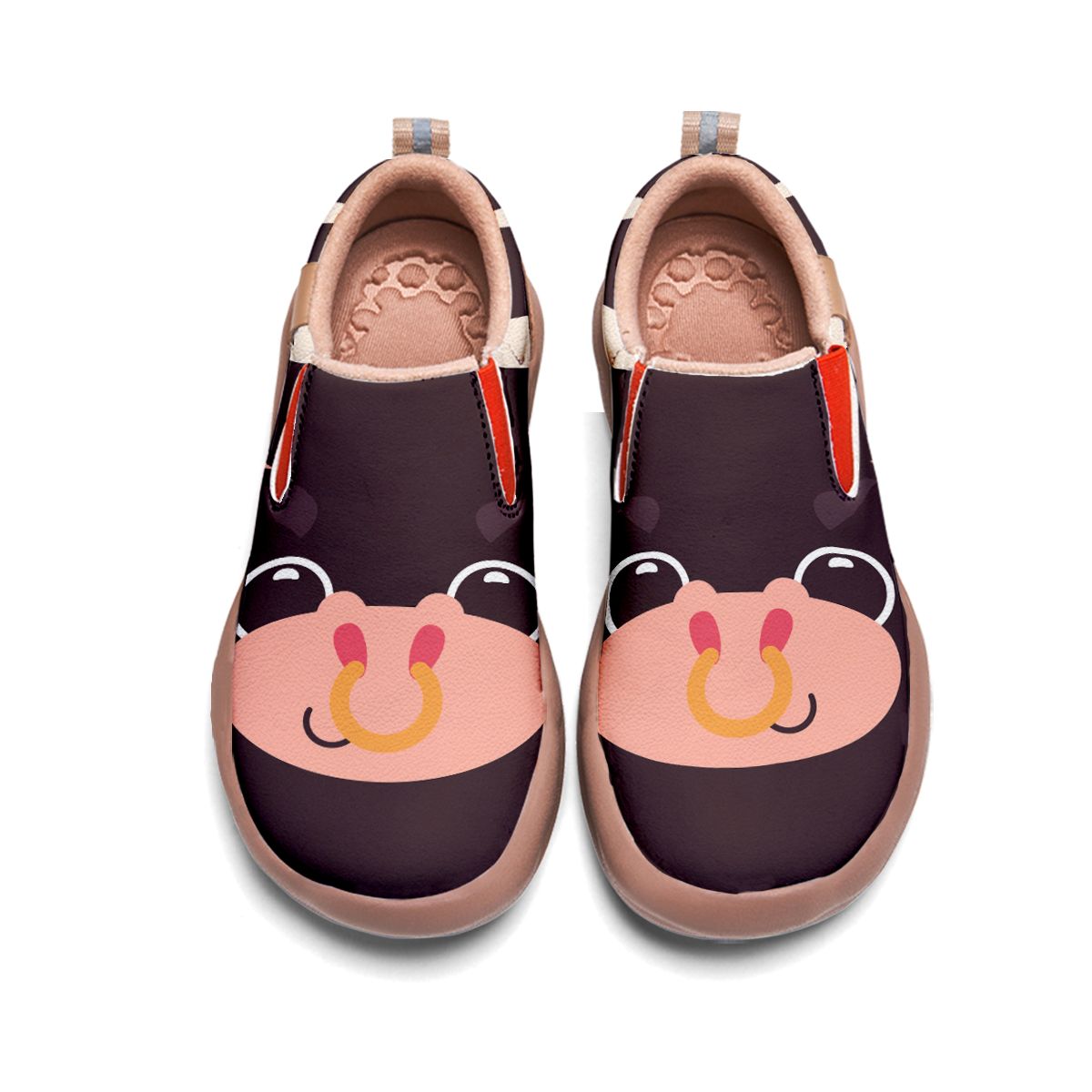 Cow Face Kids Slip On