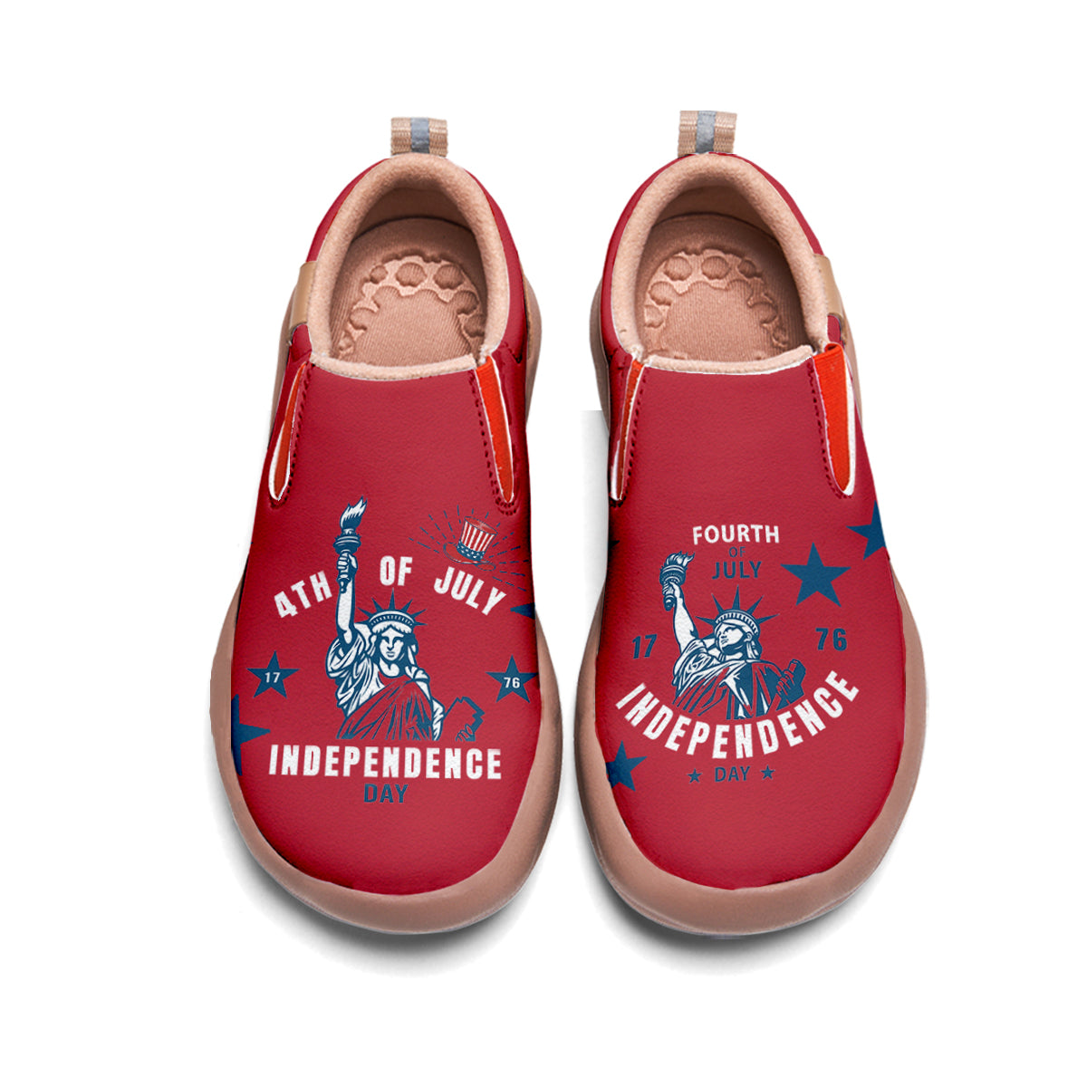 4th of July Slip On