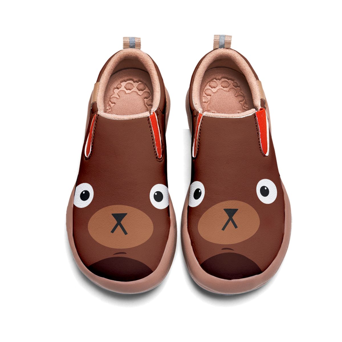 Bear Face Kids Slip On