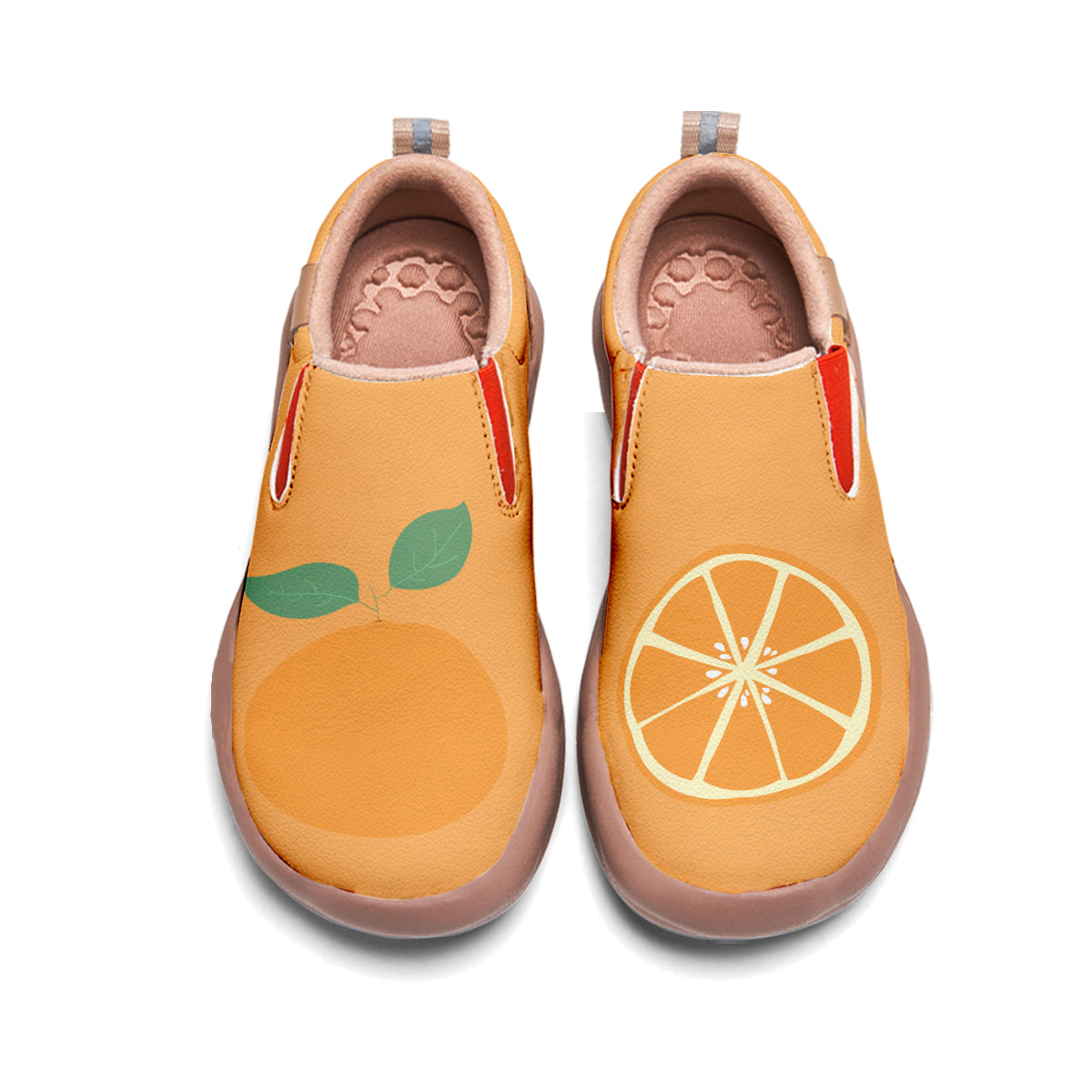 Orange Slip On