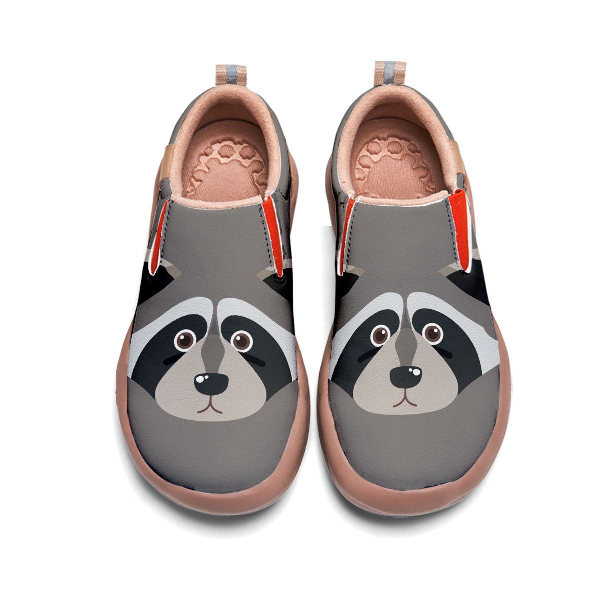 Raccoon Face Kids Slip On