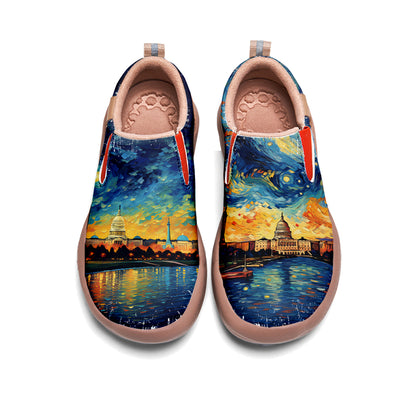 Starry Night Washington City Slip On