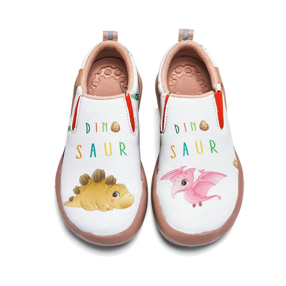 Colorful Dinosaur Slip On