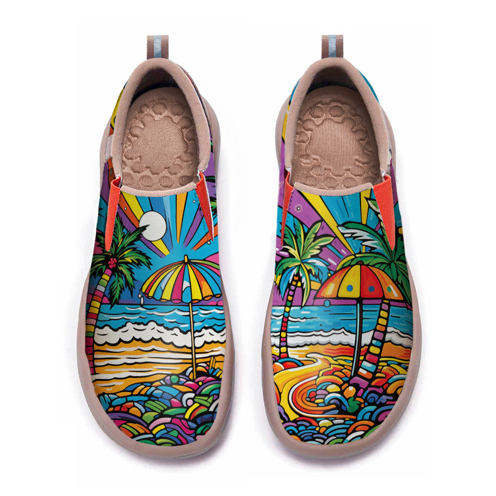 Graffiti Beach Slip On