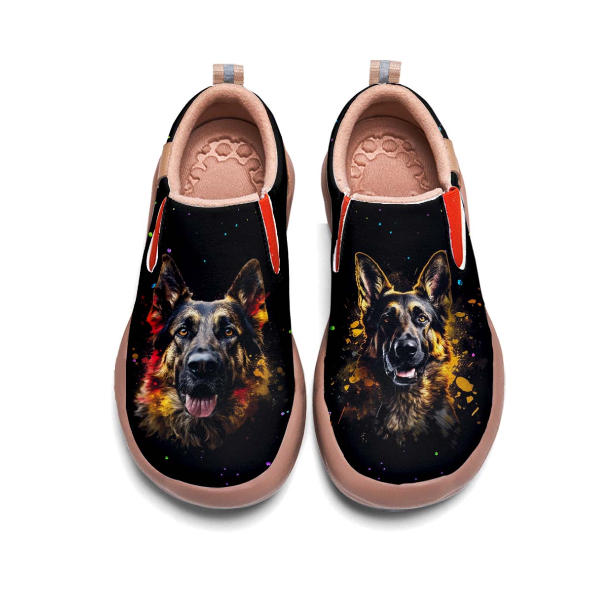 Old German Shepherd Dog Slip On