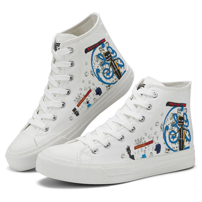 Basquiat High Top Canvas Shoes