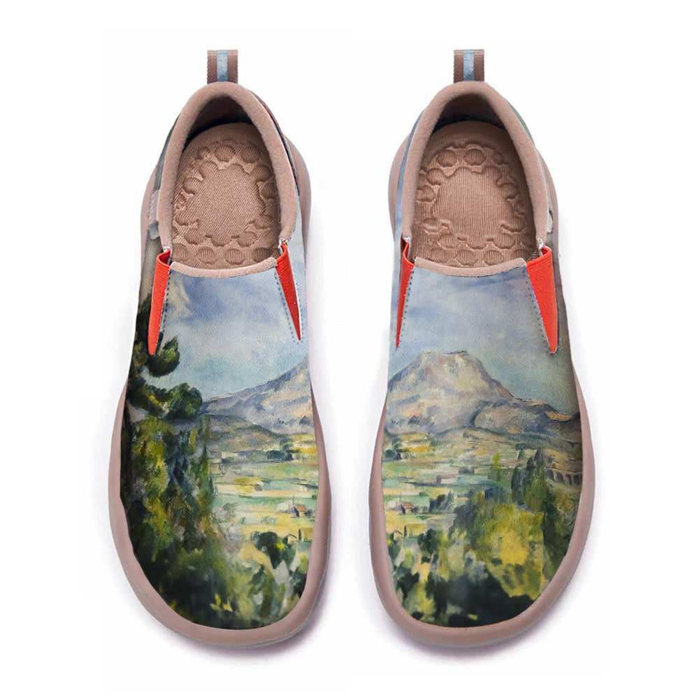 Paul Cezanne Montagne Sainte-Victoire Slip On