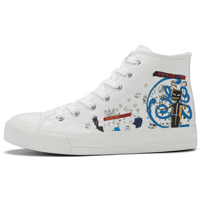 Basquiat High Top Canvas Shoes