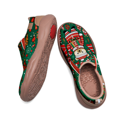 Christmas Bear Kids Slip On