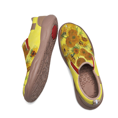 Van Gogh Sunflowers Slip On