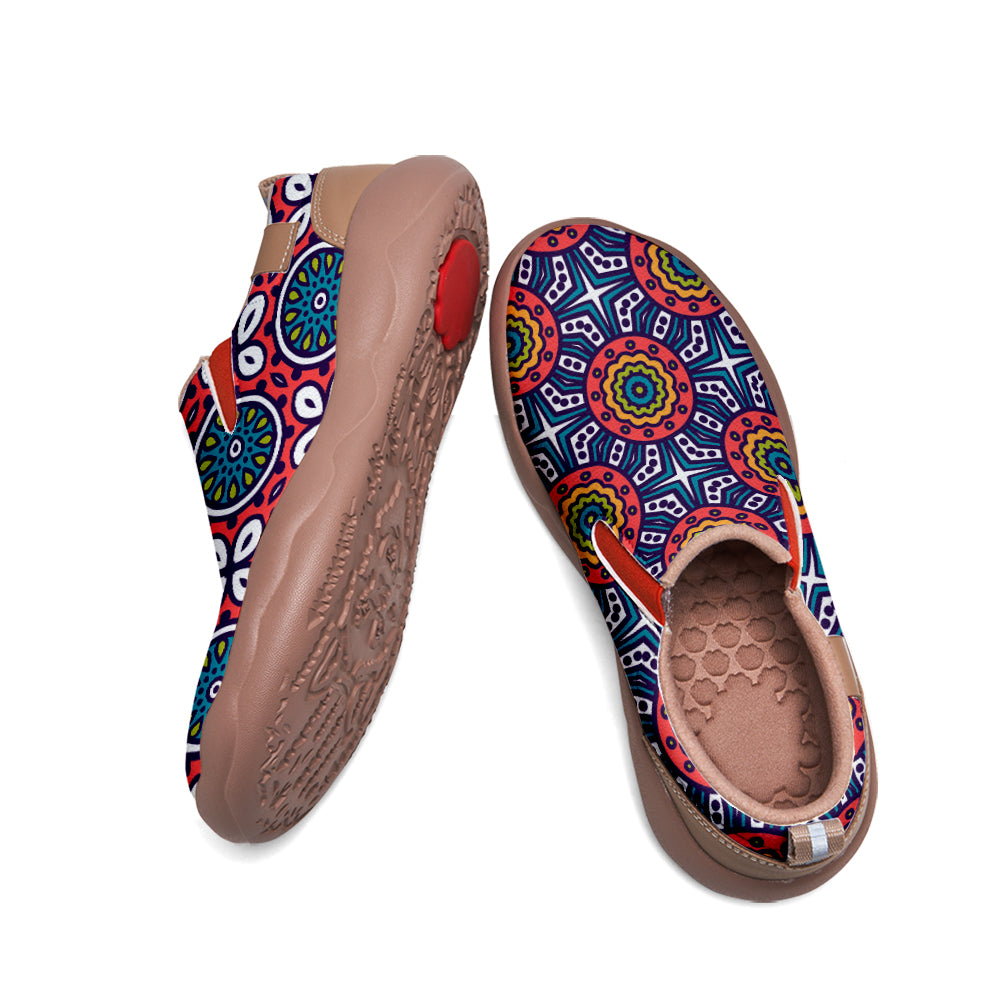 Hippie Mandala Slip On