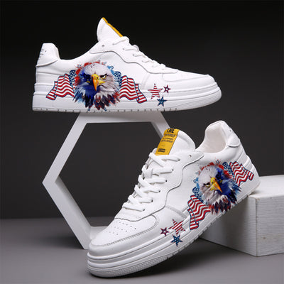 American Flag Eagle Low Top Sneaker