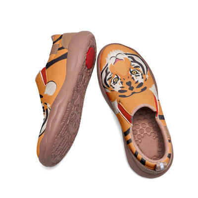 Tiger Face Kids Slip On