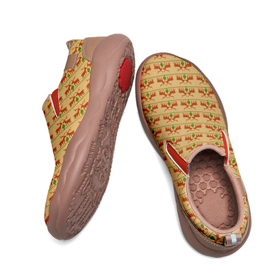 Picel Christmas Deer Slip On