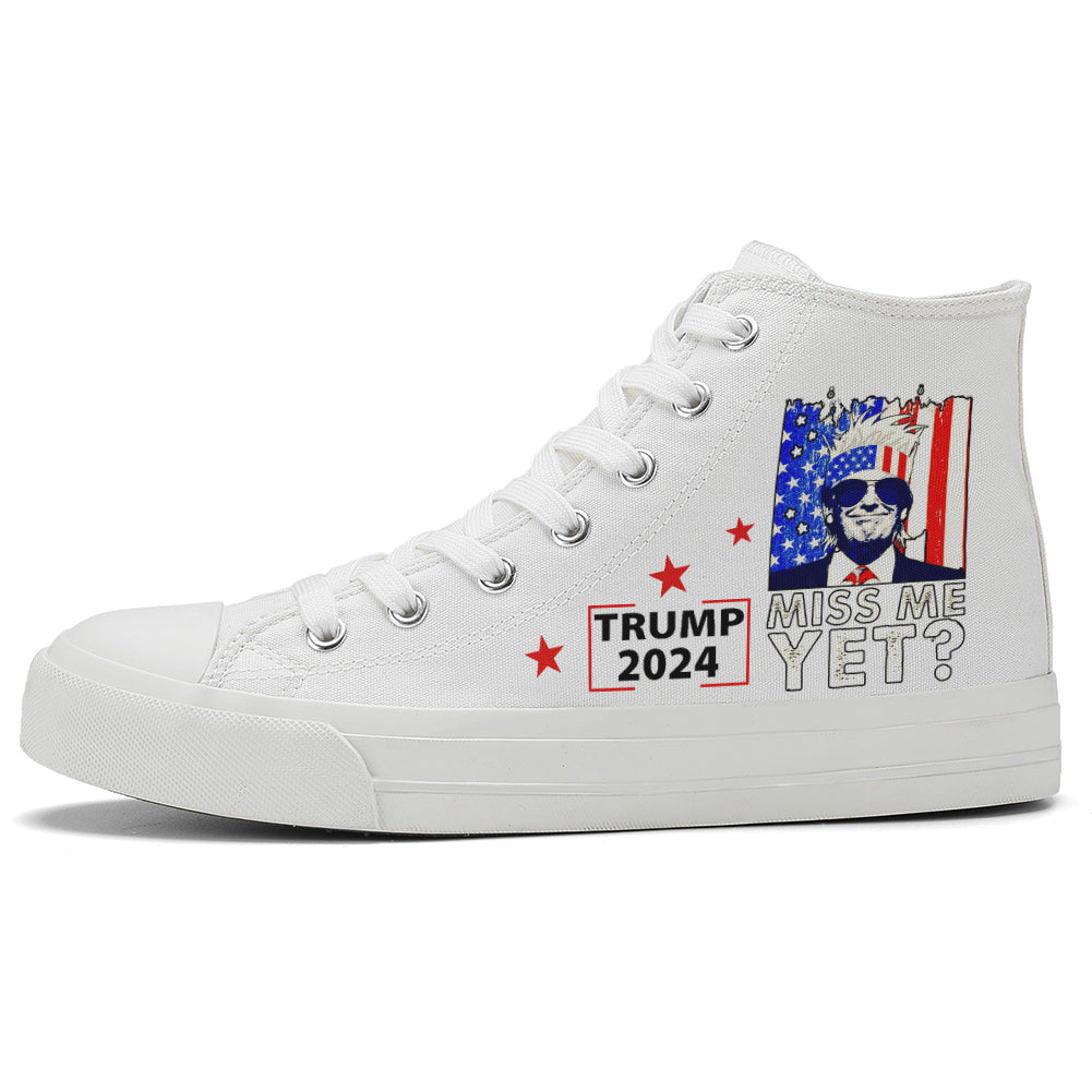 Trump High Top Canvas Shoes