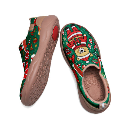 Christmas Bear Kids Slip On