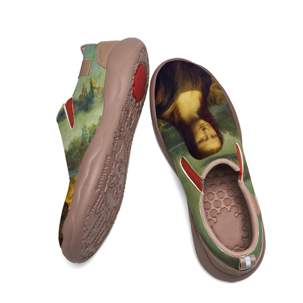 Leonardo da Vinci Mona Lisa Slip On