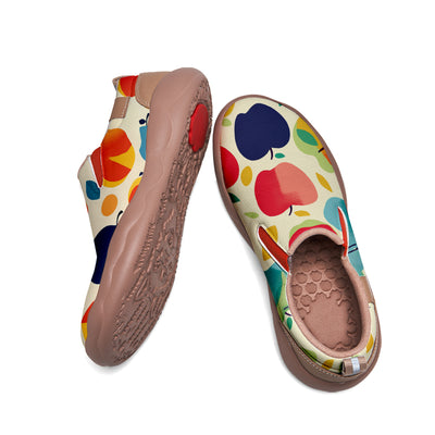 Colorful Apple Slip On