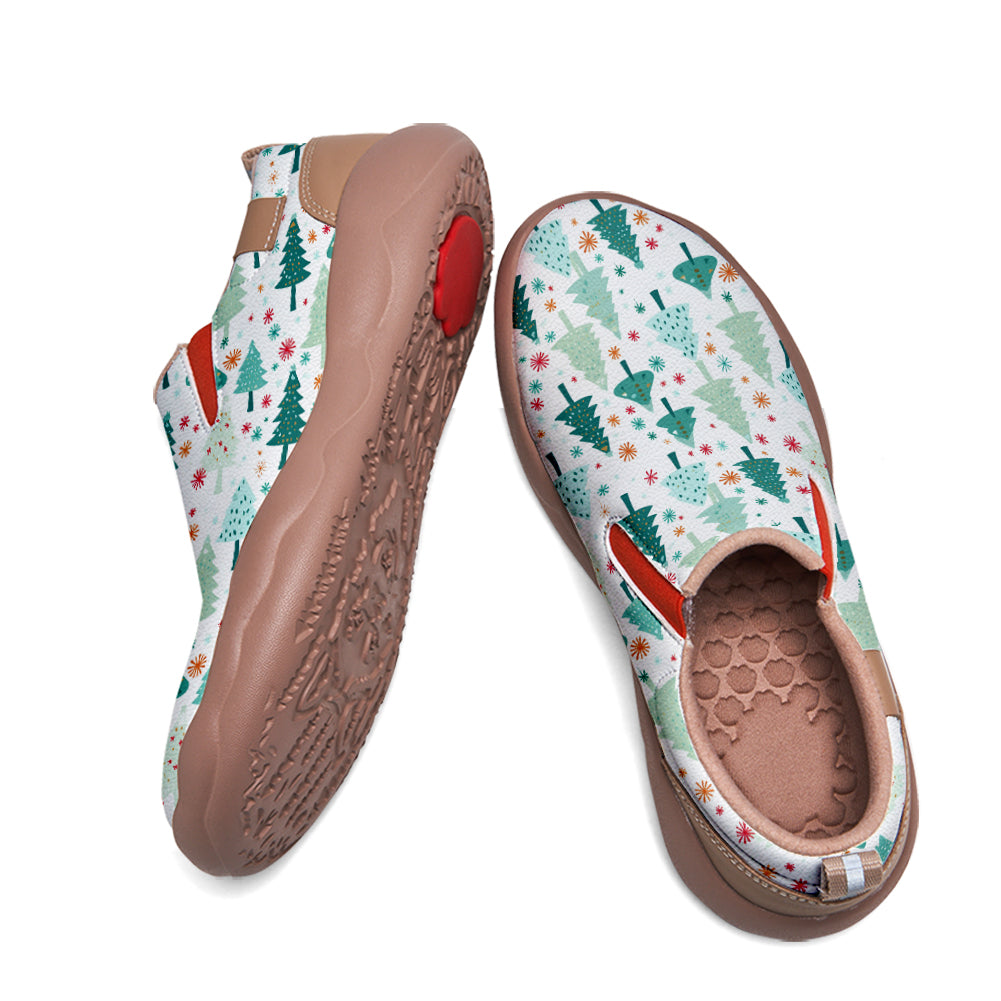 Christmas Tree Kids Slip On